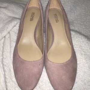 Michael Kors Women's Mauve Suede Heels